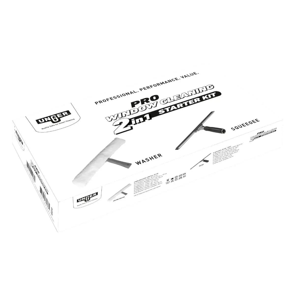 UNGER PRO Starter Set 2in1 AKG10 Glasreiniger-Set.