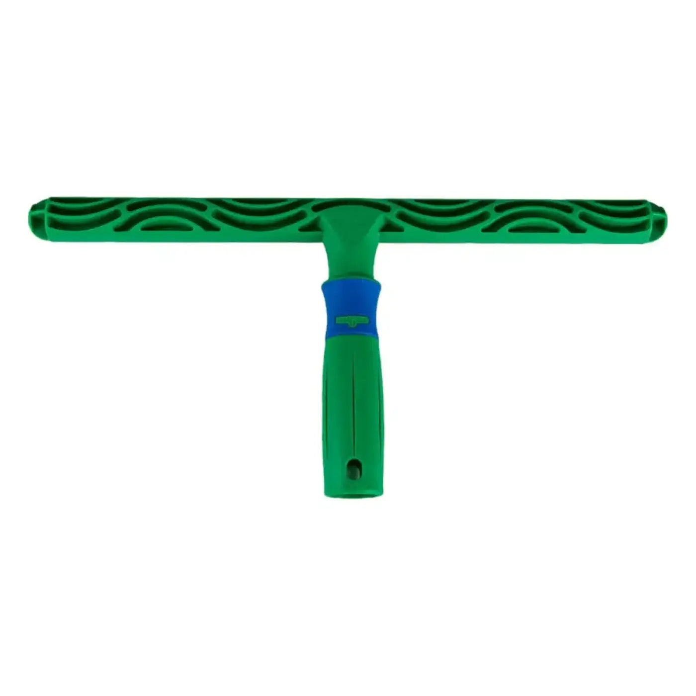 Unger green label fenstereinwascher träger gtt grüne plastik-abziehlippe mit blauem akzentband und welliger textur