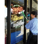 Unger VisaVersa Anwendungsbeispiel Schaufenster