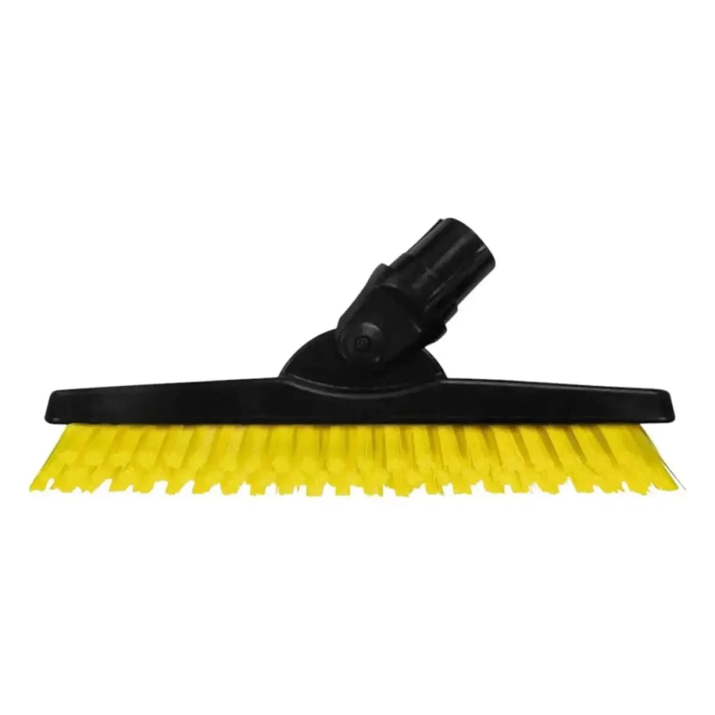 Vermop fugenbürste scheuerbürste 24cm mit gelben borsten, schwarzem kunststoffgriff und verstellbarem kopf