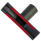 Viper polsterdüse black plastic vacuum cleaner brush attachment with red textured bristle strips ø 32mm