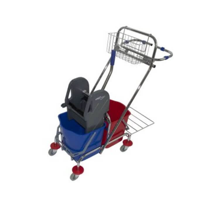 Clean Track Doppelfahrwagen 2 x 17 Liter - Duo 217.