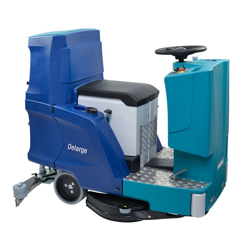 Wetrok Drivematic Delarge Dosing Scheuersaugmaschine.