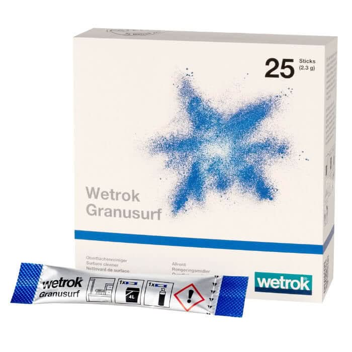 Wetrok Granusurf Oberflächenreiniger Sticks.
