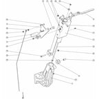 Wetrok Bedienkonsole Unterteil für Duomatic Esprit Zeichnung