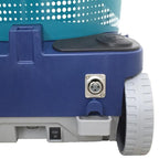 Wetrok Monovac Freedom kabelloser Staubsauger Ladebuchse und Einschalter