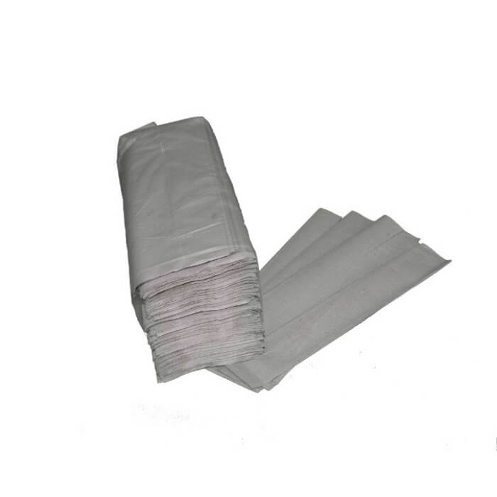 Papierhandtücher 1-lagig 25x33 cm C-Falz hellgrau 4000 Blatt/Karton