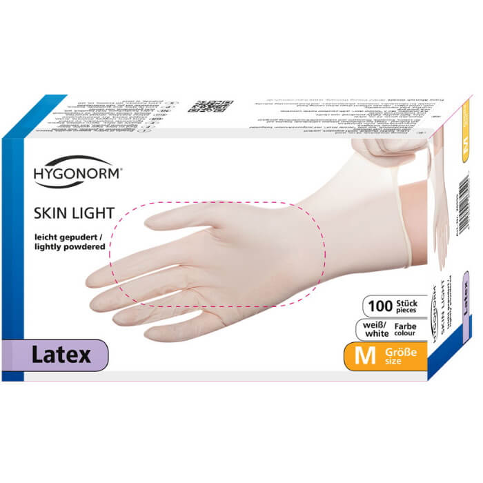 Hygonorm Latex-Handschuhe "Skin Light"