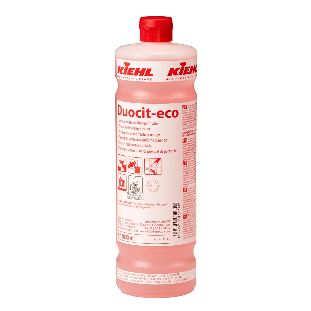 Kiehl Duocit Eco Sanitärreiniger 1 Liter Flasche