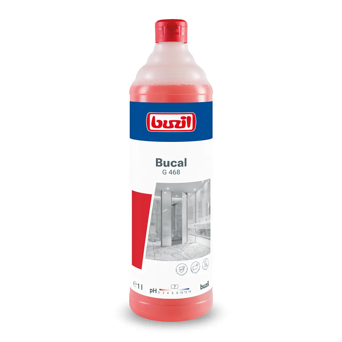 Buzil Bucal G468 säurefreier Sanitärunterhaltsreiniger 1l