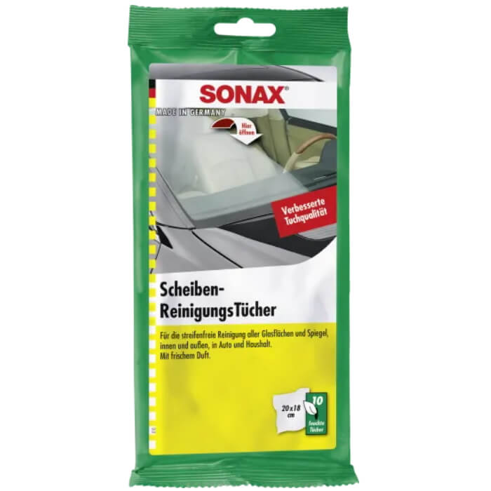Sonax Scheiben-Reinigungstücher Box 10 Stück