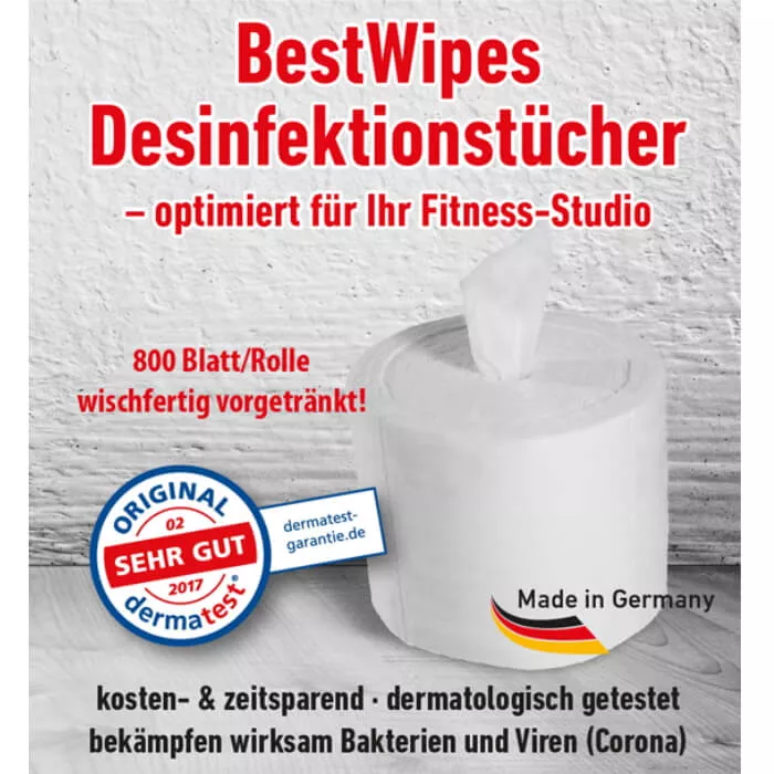 Best Wipes Desinfektionstücher | 400 Blatt