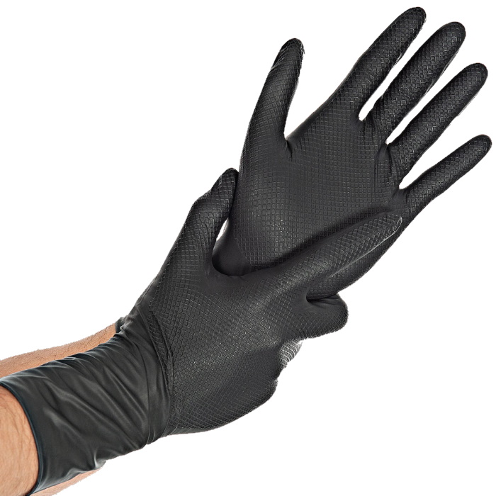Hygostar Nitril-Handschuhe Power Grip Long
