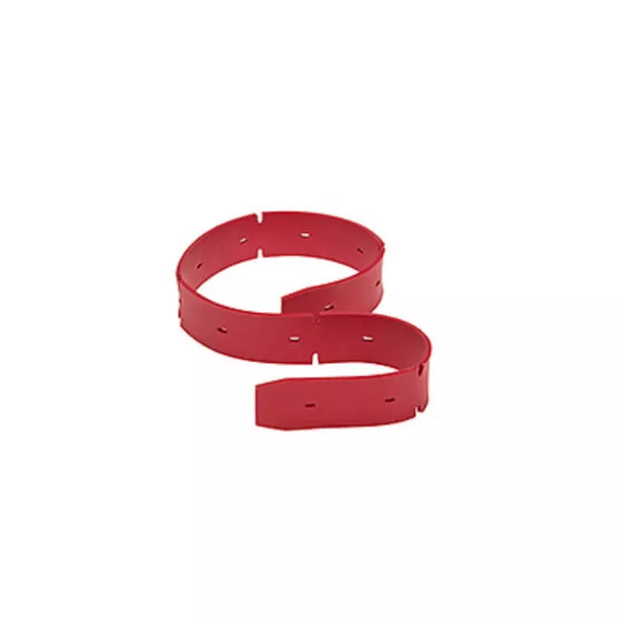 RK Abstreifleitengummi, 700mm Linatex, rot, front für T7 - 650 mm - Teller