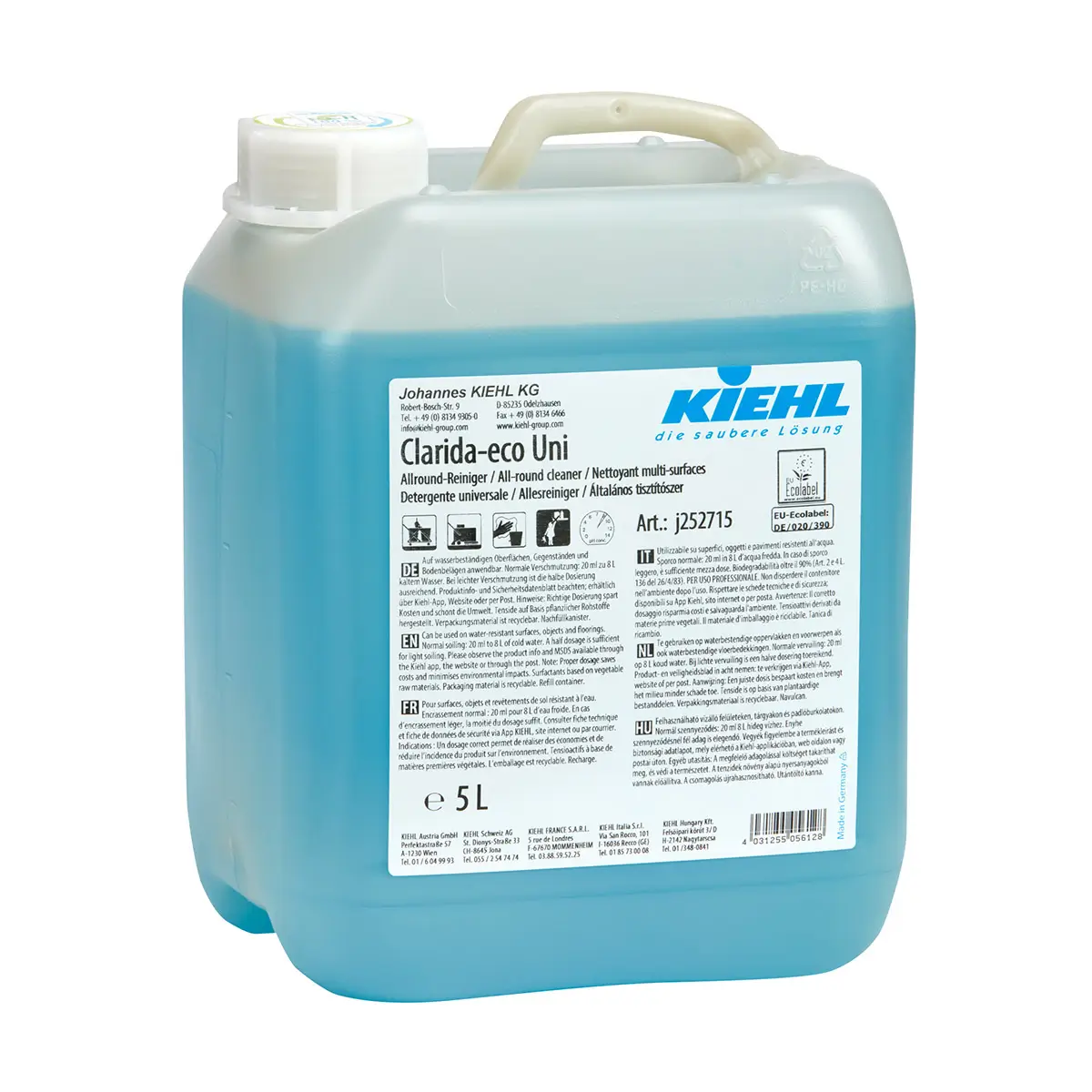 Kiehl Clarida-eco Uni Allround Reiniger 10 Liter Kanister