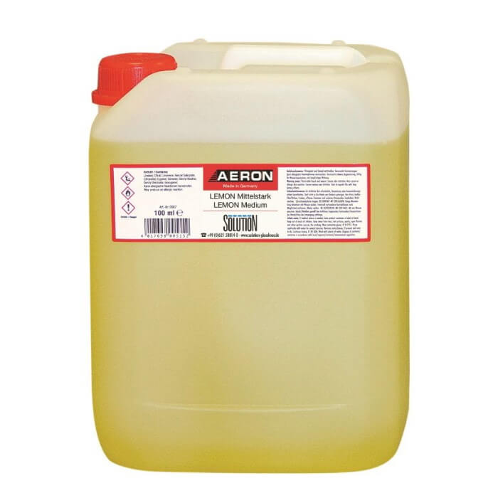 Solution glockner 0918 Aeron Lemon mittelstark 5 liter kanister geruchsneutralisation clendo shop