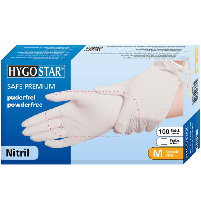 Hygostar Nitril-Handschuhe "Safe Premium"