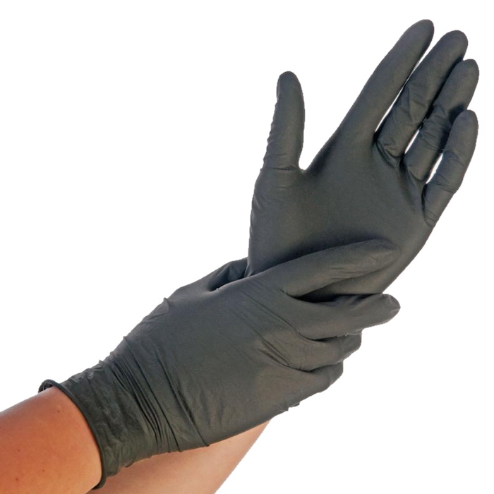 Hygonorm Nitril-Handschuhe Safe Fit Schwarz