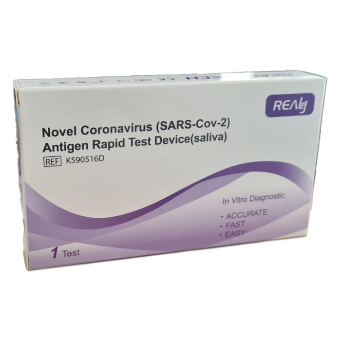 Novel Coronavirus SARS-Cov-2 Antigen-Schnelltestgerät (Speichel) 2 in 1 Kit