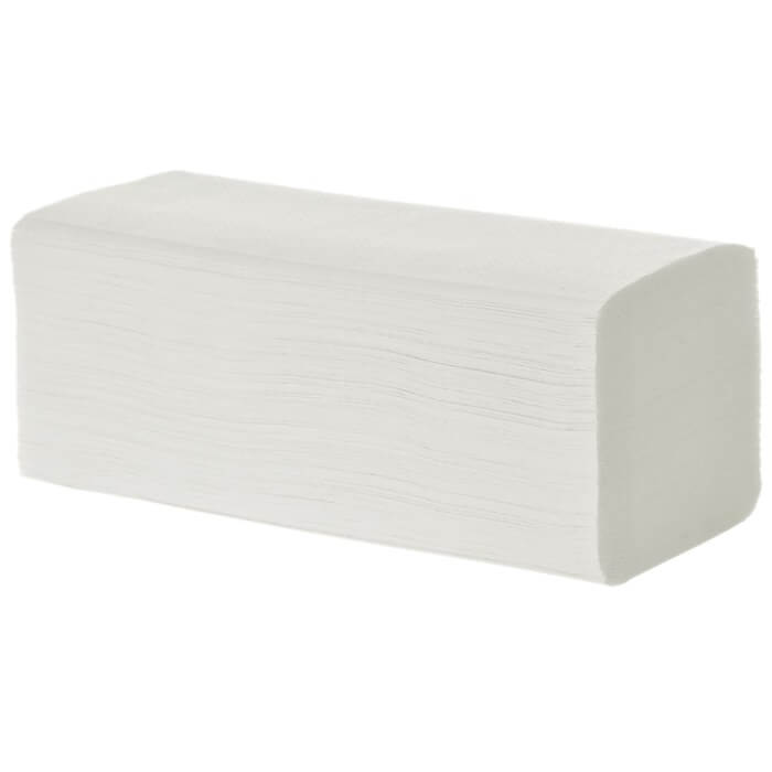 Papierhandtücher 2-lagig Zellstoff Weiß 4000 Blatt