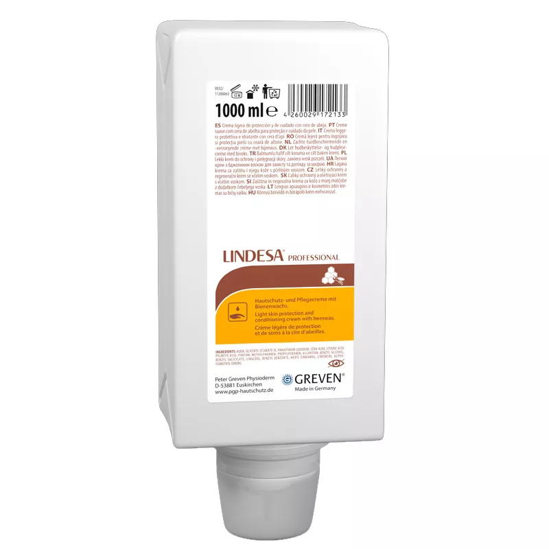 Lindesa Professional Hautpflege & Hautschutz 1 Liter Varioflasche