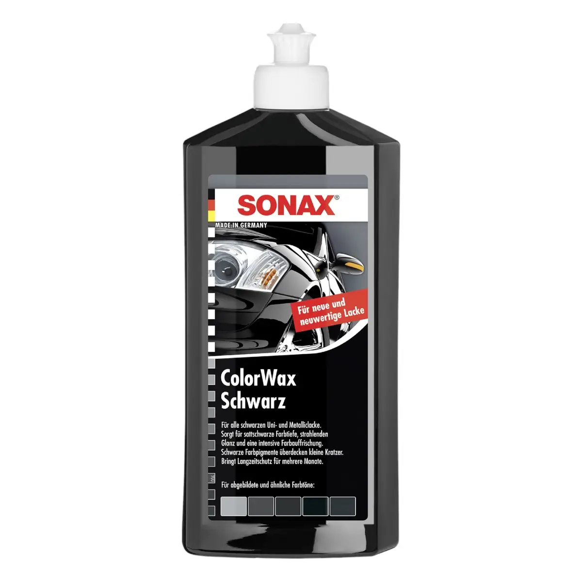 Sonax Color Wax Schwarz 500ml