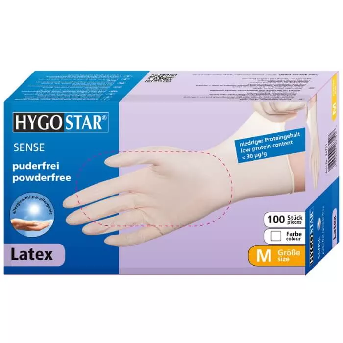 Hygostar Latex-Handschuhe "Sense"