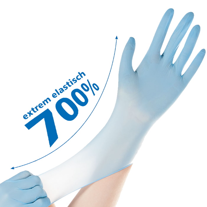 Hygostar Nitril-Handschuhe Safe Super Stretch