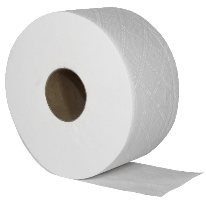 Wipex Gigant 30 Toilettenpapier 2-lagig Tissue Großrolle Jumbo 6 Stück