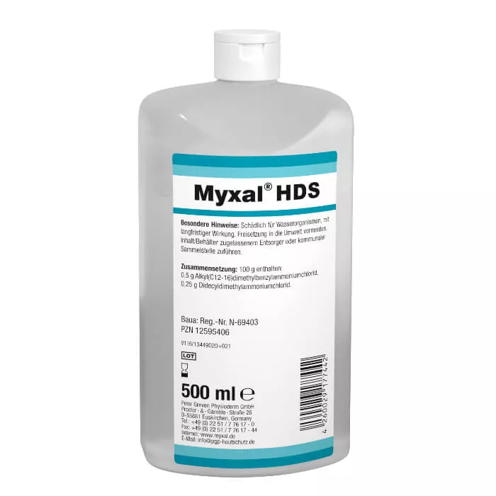 Physioderm Myxal HDS Antimikrobielle Waschlotion 500ml