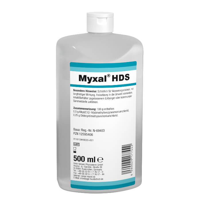 Physioderm Myxal HDS Antimikrobielle Waschlotion 500ml